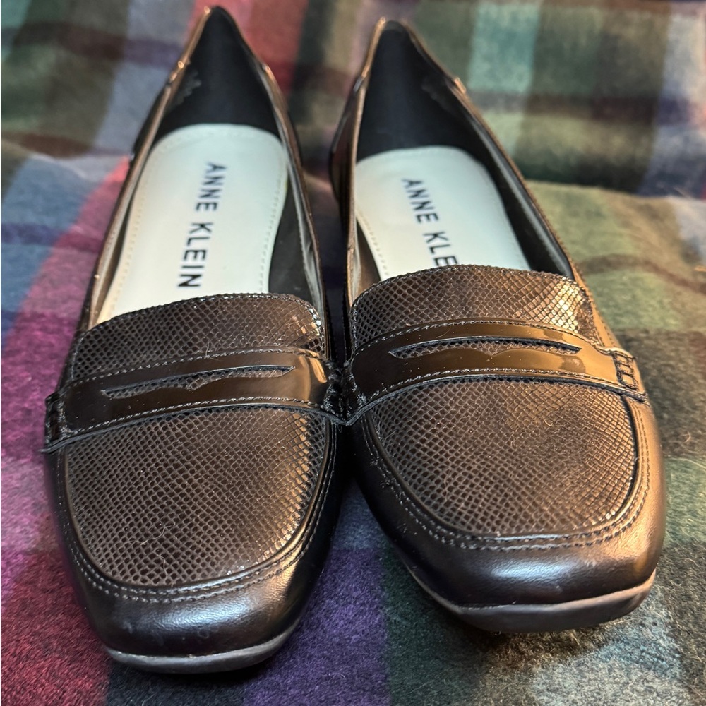 Anne Klein Women's Dark Black Loafers ***Never been Worn***